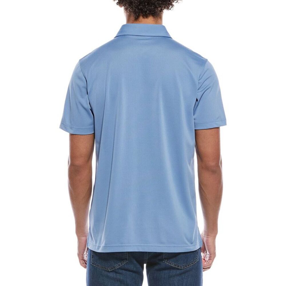 Brooks Brothers Mens Solid Pique Polo Shirt, Blue - Picture 2 of 3